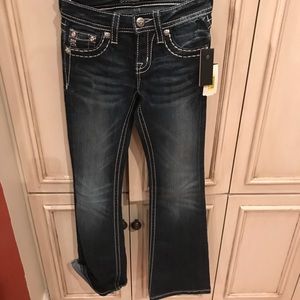 Miss Me Little Girls kids jeans size 8